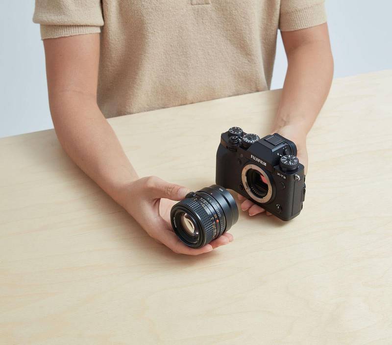 Minolta Rokkor (SR/MD/MC) Lens Mount to Fujifilm X Camera Mount