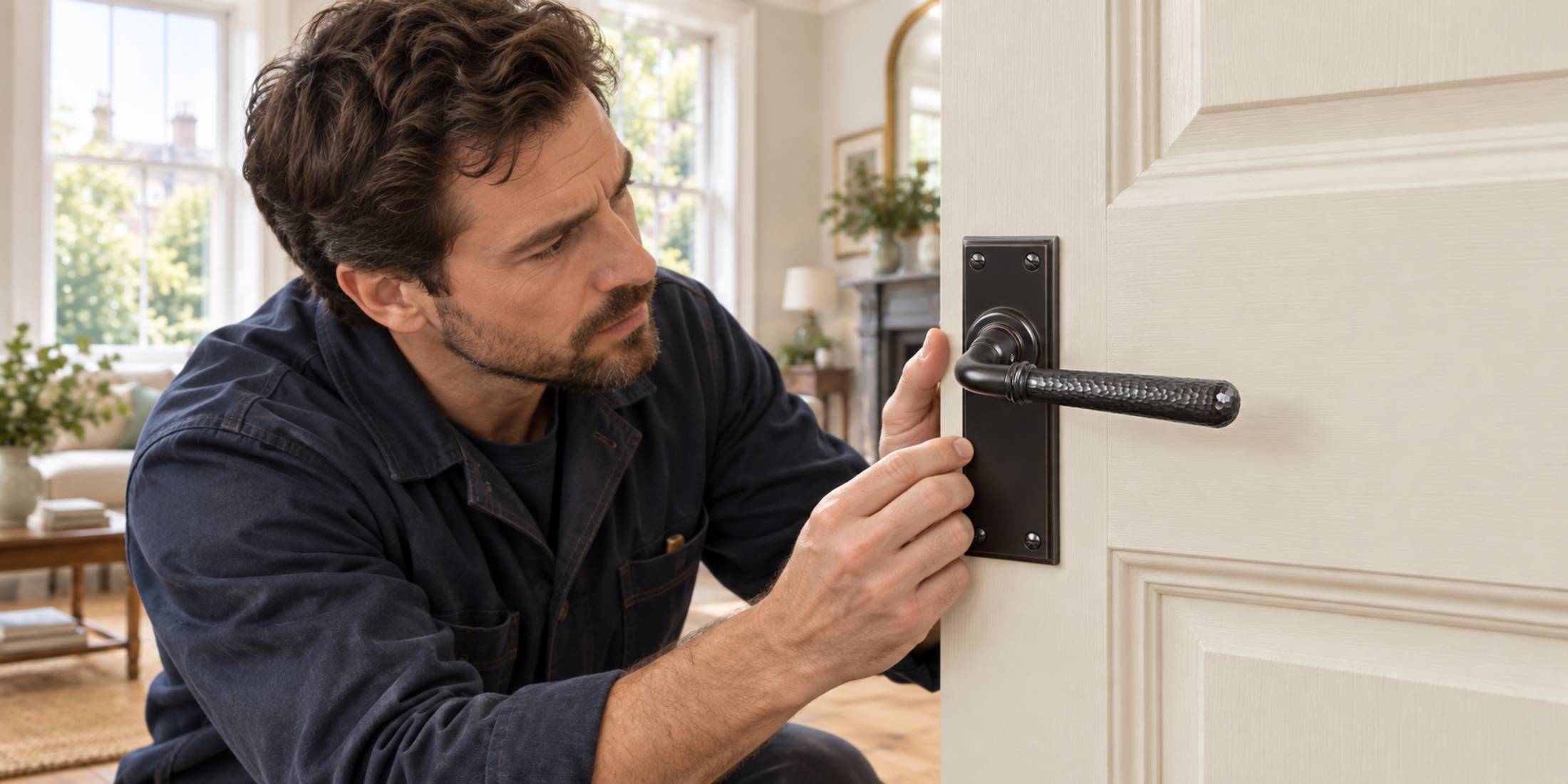 How to fix jamming door handles