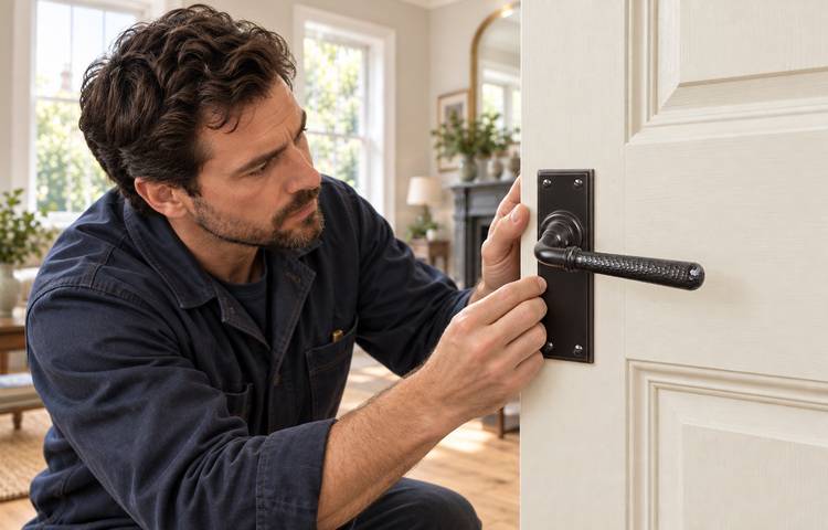 How to fix jamming door handles