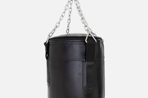Punching Bag - 6ft Triple Black