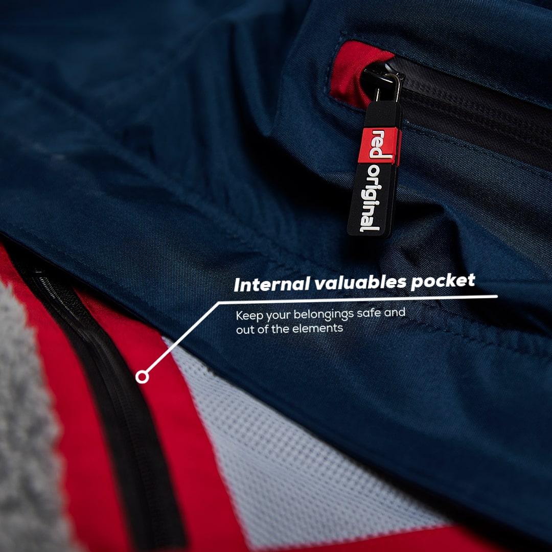 Internal Valuables Pocket On A Red Original Pro Change Robe Evo