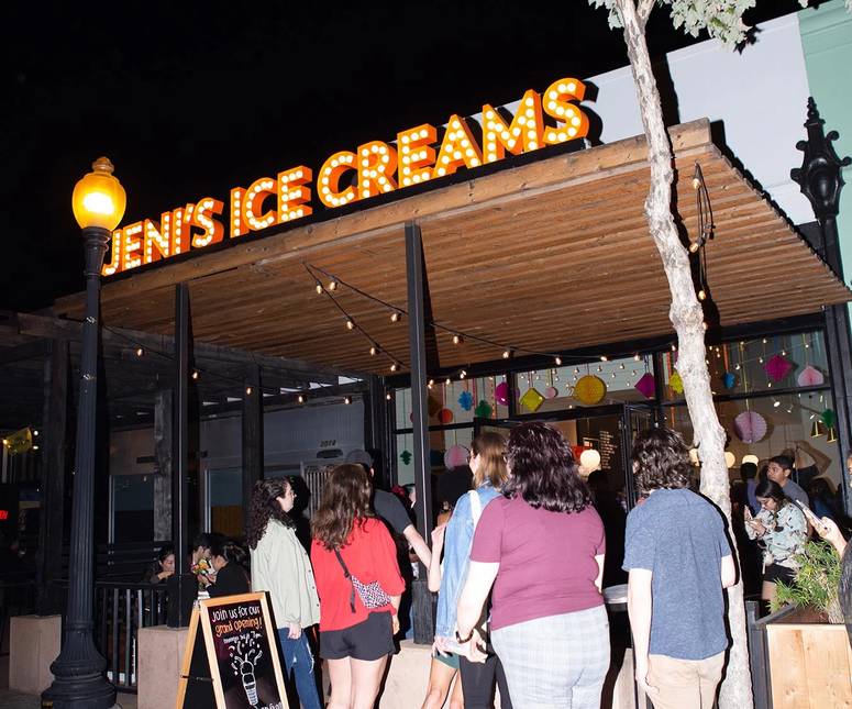 Jeni's Splendid Ice Creams in Dallas, Texas