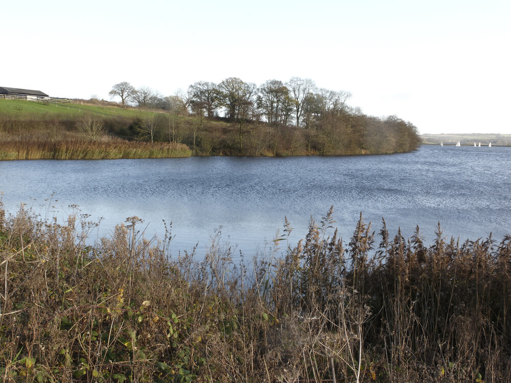 Chelmarsh Reservoir in Shropshire