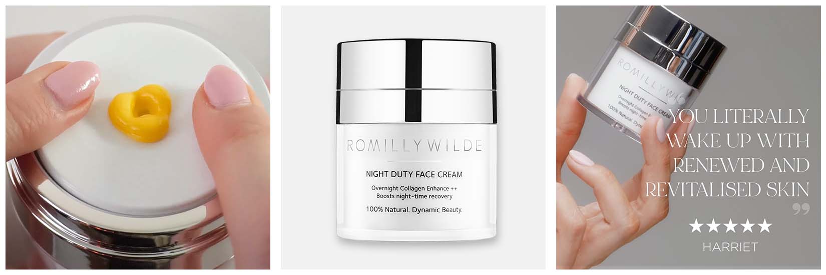 Night Duty Face Cream Bright Yellow Texture