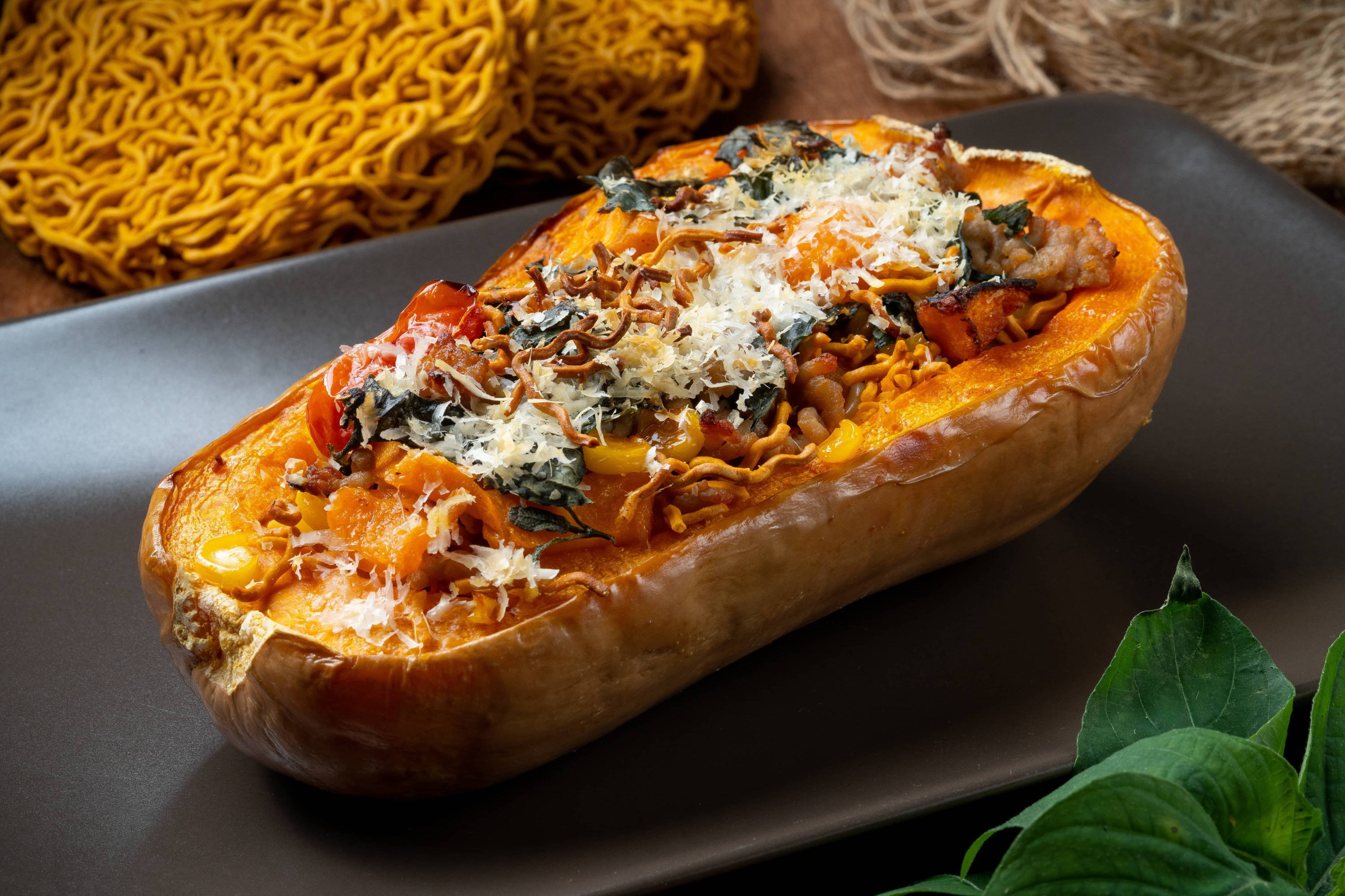 Stuffed Squash wuth Pumpkin Noodles.jpg