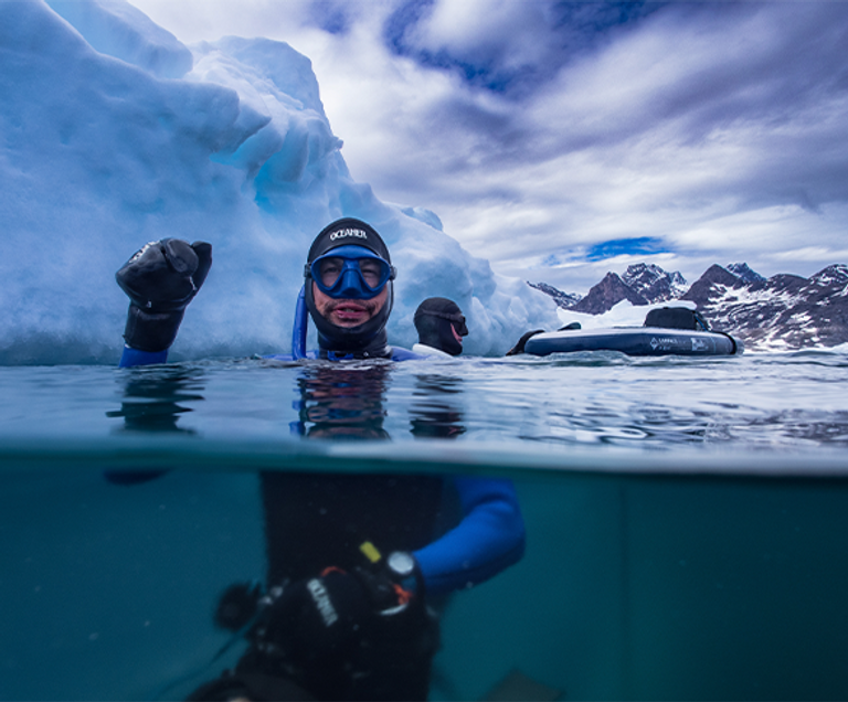 Freediving and Paddleboarding in Iceland & Greenland