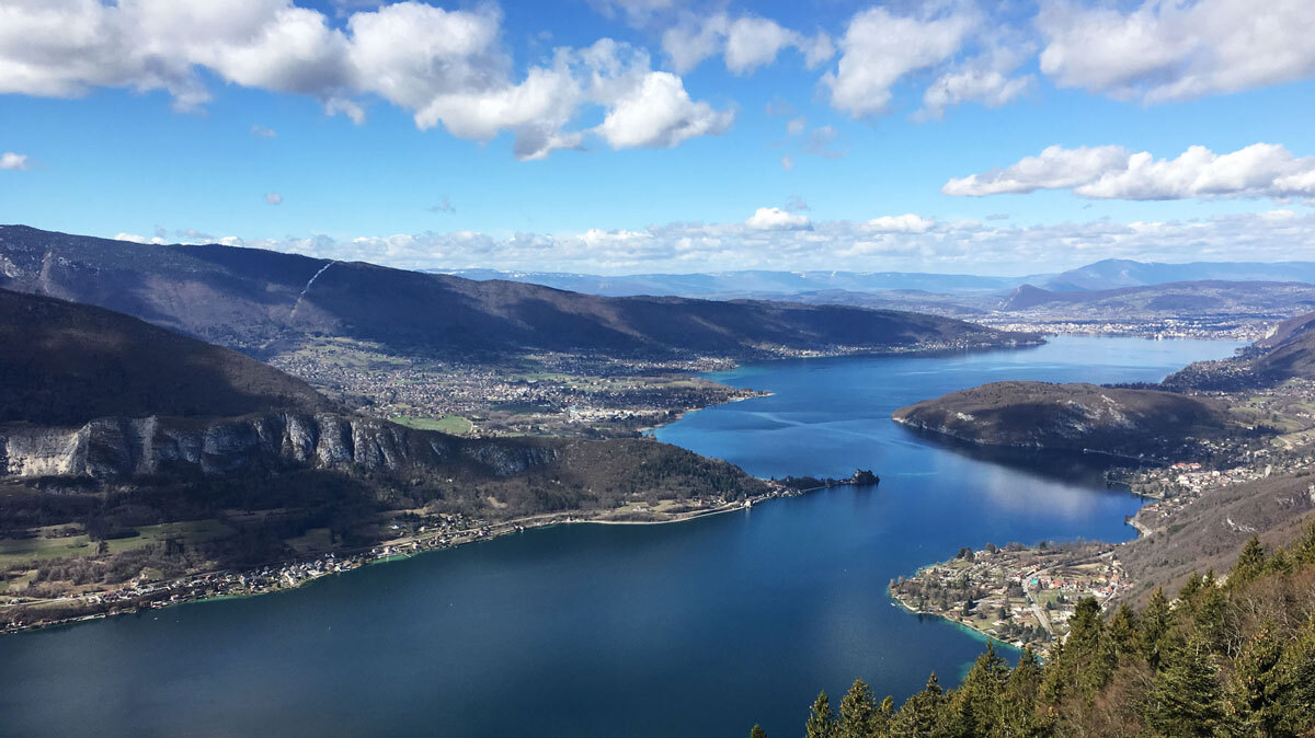 Overlooking Lake Annecy