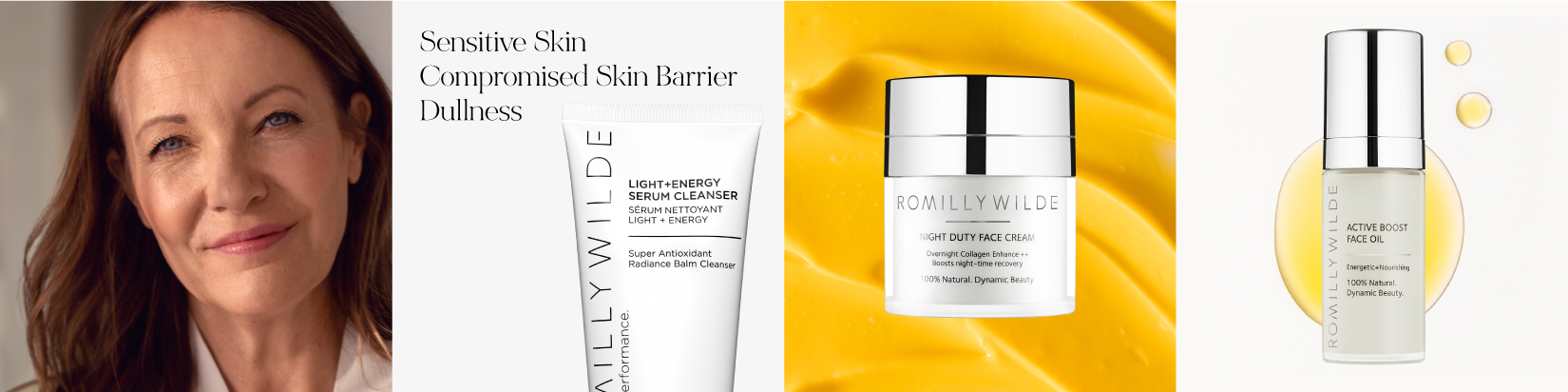 Sensitive Skin, Compromised Skin Barrier and Dullness Imagery