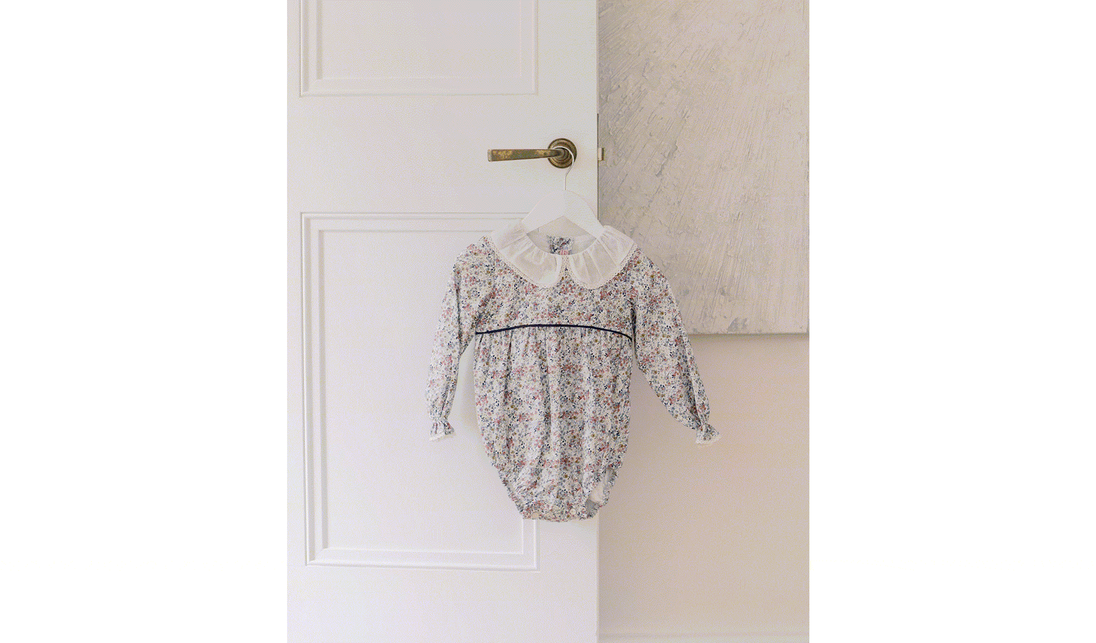 Tea & Cup White Crochet Detail Occasion Romper - S main image 0