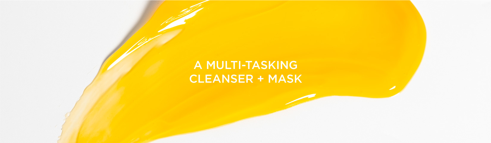 A Vivid Yellow Multi-Cleanser Texture