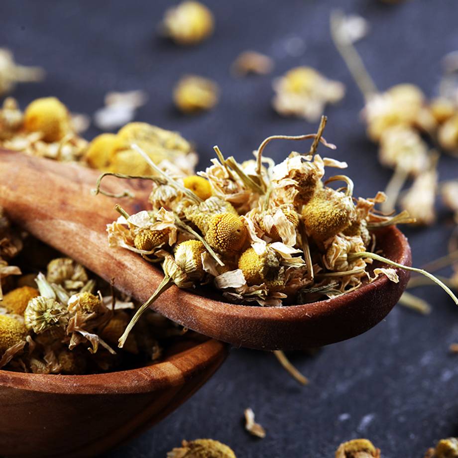 Chamomile Flowers in a Bowl