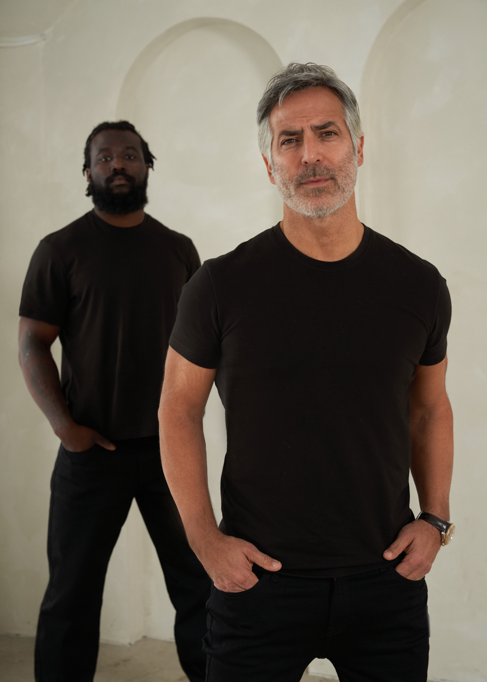 https://senestudio.com/products/cumulus-tshirt-men?variant=41885648322757;Cumulus T-Shirt in Black,https://senestudio.com/products/airjeans-men?variant=41541584945349;Air Jeans in Jet Black Ripped