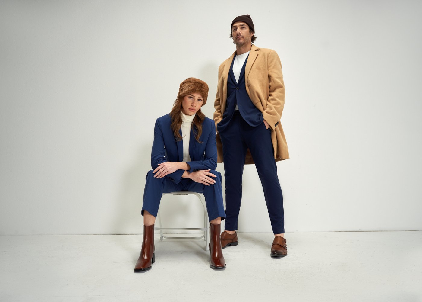 https://senestudio.com/products/melrose-flextech-blazer?variant=41742333509829;Melrose FlexTech Blazer in Italian Blue,https://senestudio.com/products/womens-melrose-flextech-trouser?variant=41786500088005;Melrose FlexTech Trouser in Italian Blue,https://senestudio.com/products/mens-cloud-straight-hem-crew-tshirt?variant=41736706719941;Cloud Crew T-Shirt in White,https://senestudio.com/products/soho-flextech-suit?variant=41495209738437;Soho FlexTech Suit in Navy,