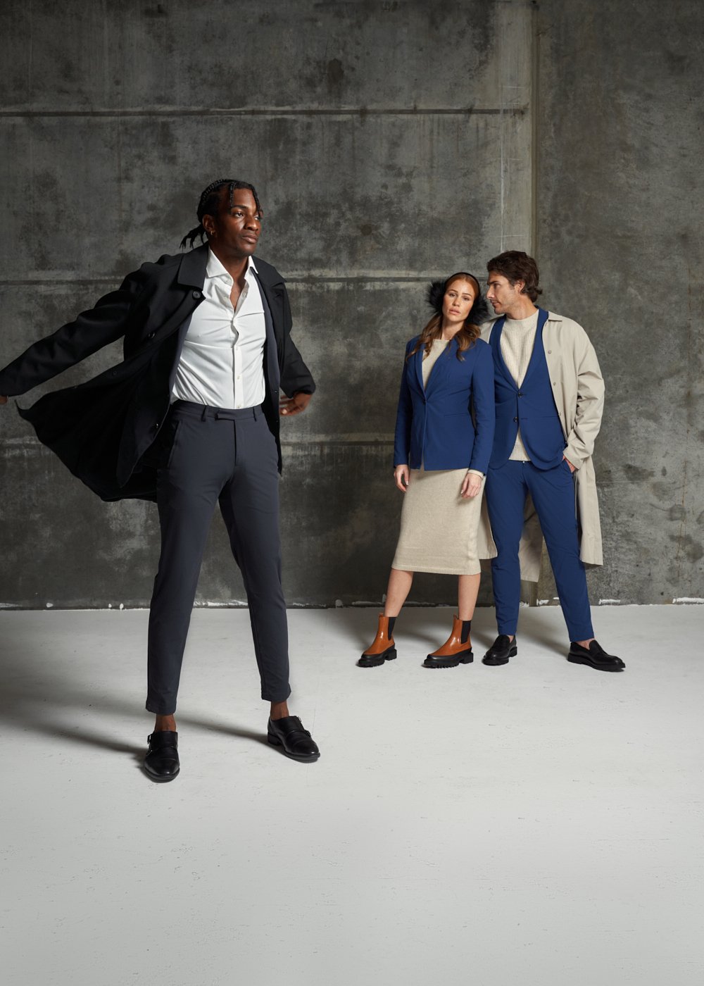 https://qmzffyefmqrfxahe-6157913.shopifypreview.com/products/soho-flextech-suit?variant=15996350398536;Soho FlexTech Suit in Charcoal,https://senestudio.com/products/melrose-flextech-blazer?variant=41742333509829;Melrose FlexTech Blazer in Italian Blue,https://senestudio.com/products/soho-flextech-suit?variant=41454082556101;Soho FlexTech Suit in Italian Blue