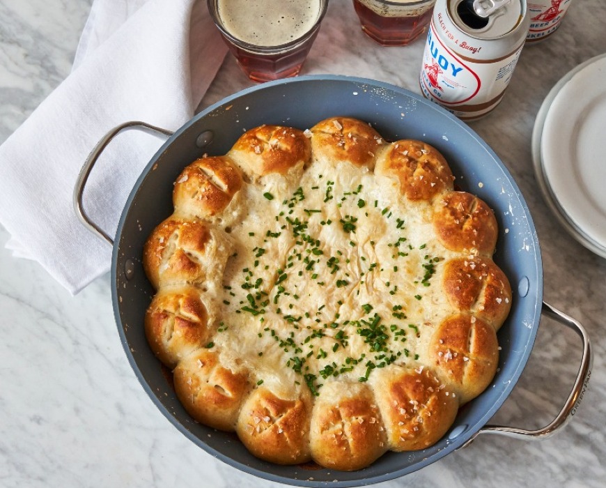pretzel cheese bites