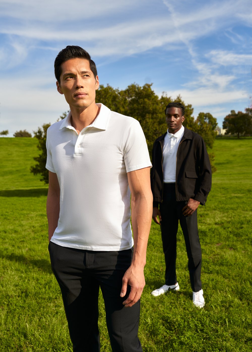 https://senestudio.com/products/mens-cloud-polo-shirt;Cloud Polo Shirt in White