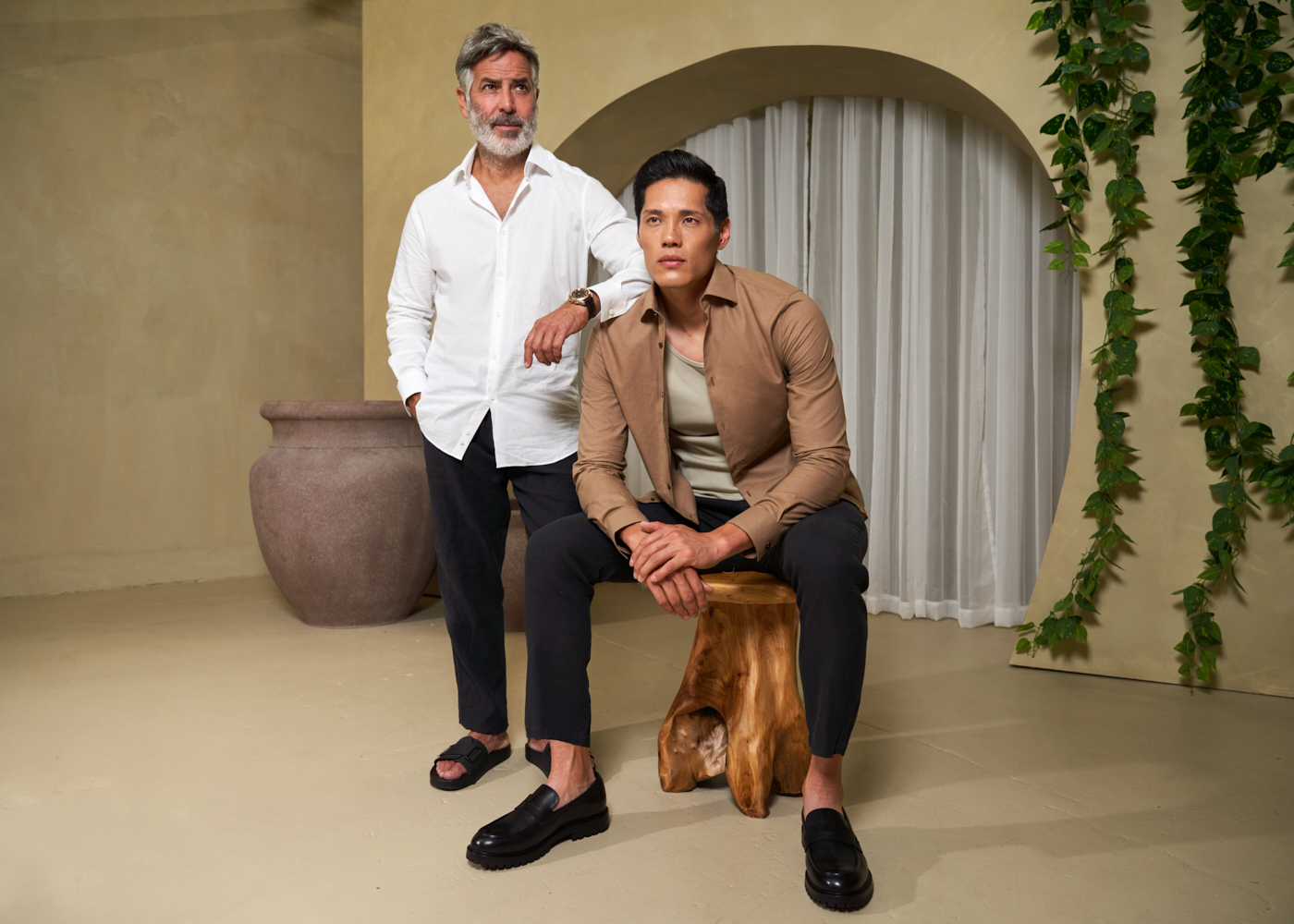 https://senestudio.com/products/linen-cotton-spread-shirt?variant=42147437576389;Linen-Cotton Spread Shirt in Toffee,https://senestudio.com/products/linen-cotton-spread-shirt?variant=42147437510853;Linen-Cotton Spread Shirt in White
