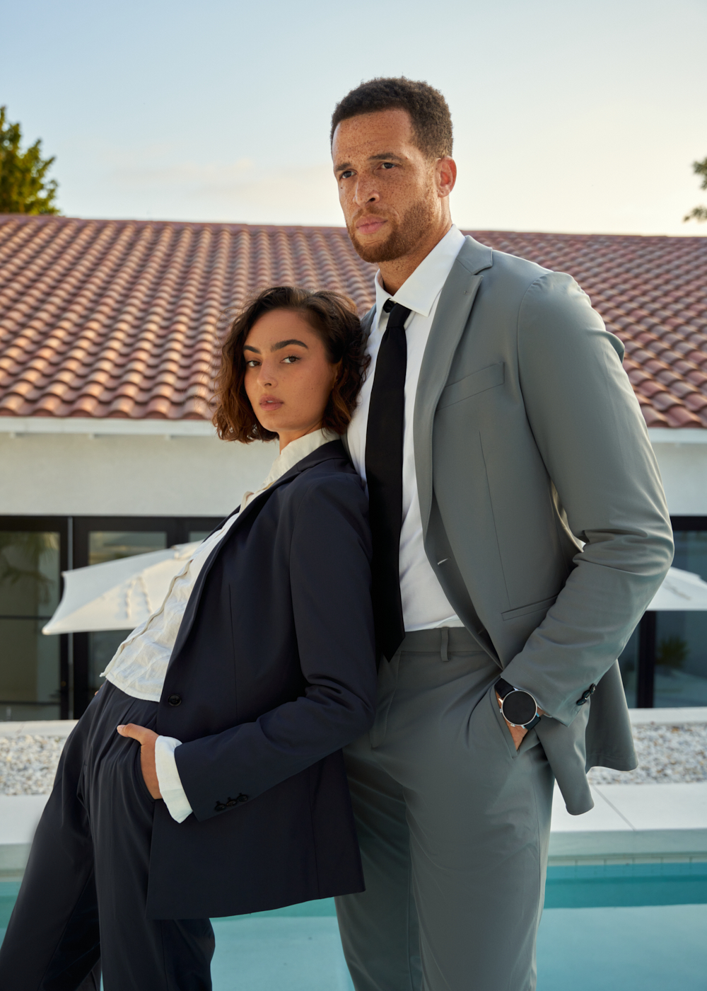 https://senestudio.com/products/womens-melrose-flextech-blazer?variant=29932322848840;Melrose FlexTech Blazer in Charcoal,https://senestudio.com/products/womens-melrose-flextech-trouser?variant=16017956012104;Melrose FlexTech Trouser in Charcoal,https://senestudio.com/products/soho-flextech-suit?variant=42077685022917;Soho FlexTech Suit in Stone