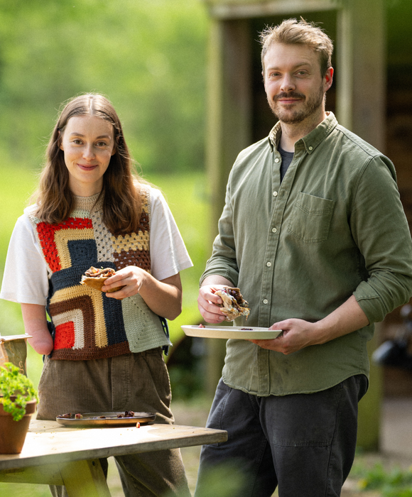 Pork Kebabs with Pickled Rhubarb, Chive Yoghurt & Flatbreads, by The Little Holding  Pipers Farm Recipe  Seasonal, Sustainable Food Delivered Direct To Your Door  BBQ Pork Inspiration Ideas  Grace Mandeville