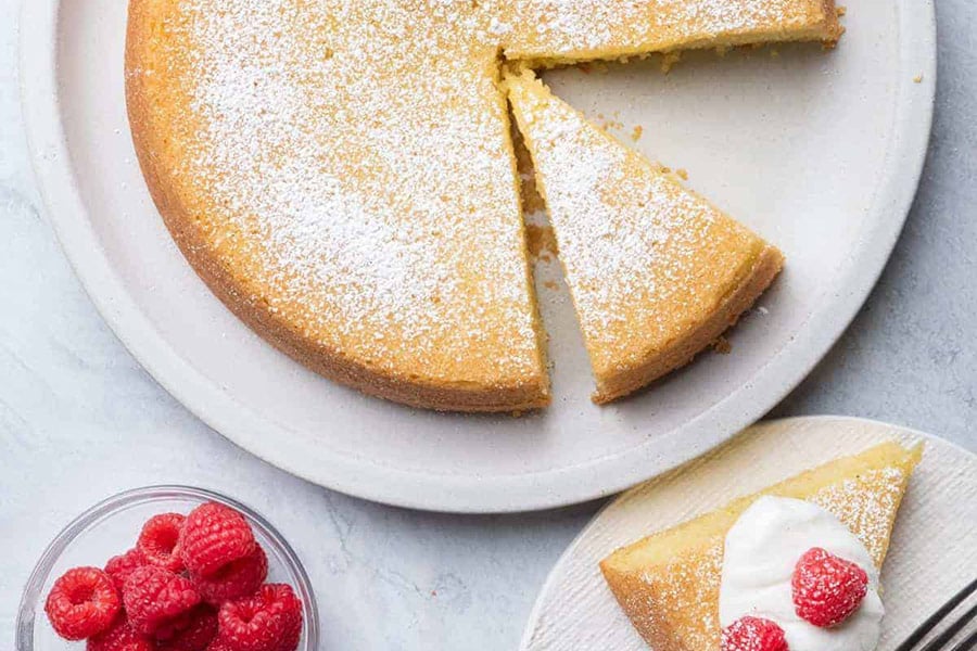 Olive Oil Cake with Lemon