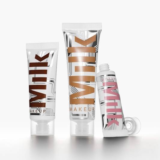 Milk Makeup Bionic Fam Lined Up Next to One Another