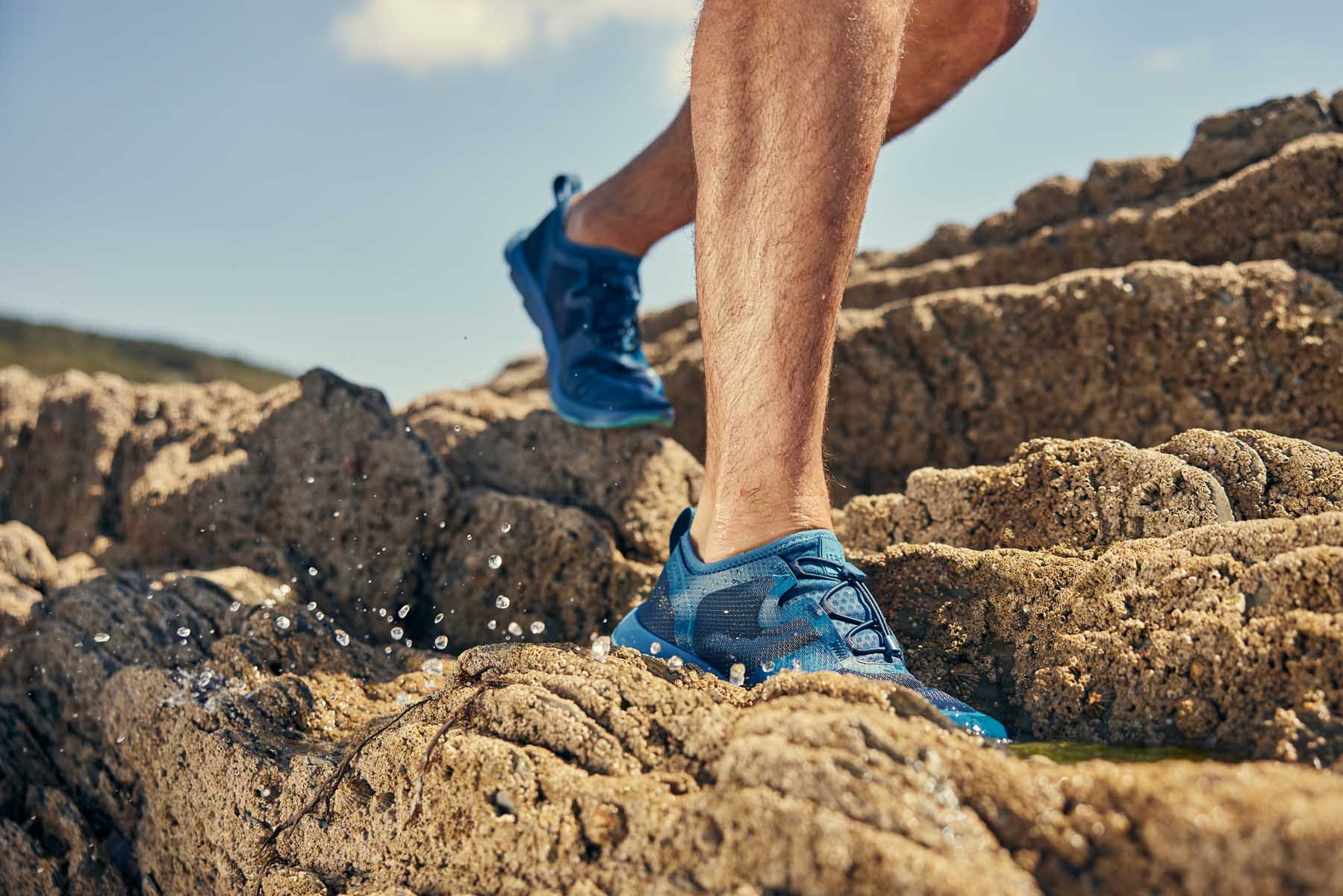 Water shoes with on sale grip