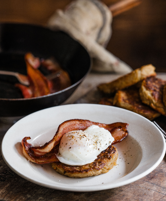 Potato Cake Boxty Breakfast, by Cherie Denham  Pipers Farm Recipe