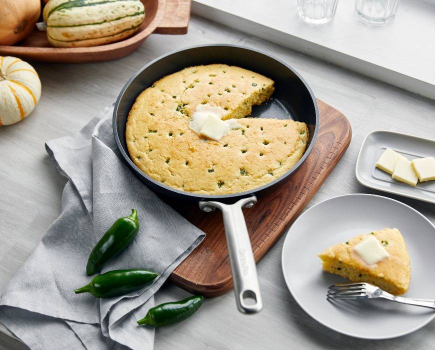 Merten and Storck  Skillet Cornbread