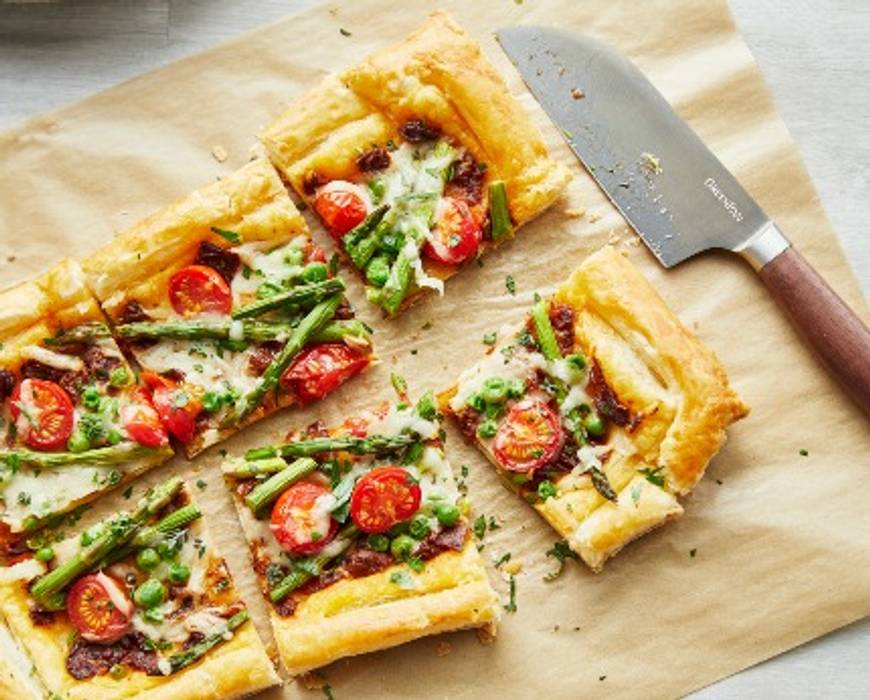 Spring Tart Options Spring Tart Recipe | Asparagus & Peas | GreenPan
