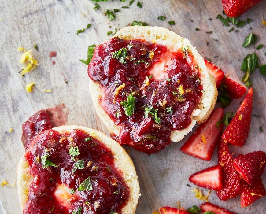 Strawberry Balsamic Mint Jam | © GreenPan Official Store