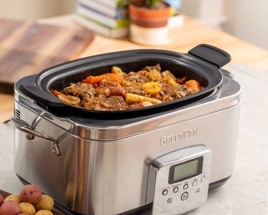 Great party organizer. Best ever slow-cooker lid holder.