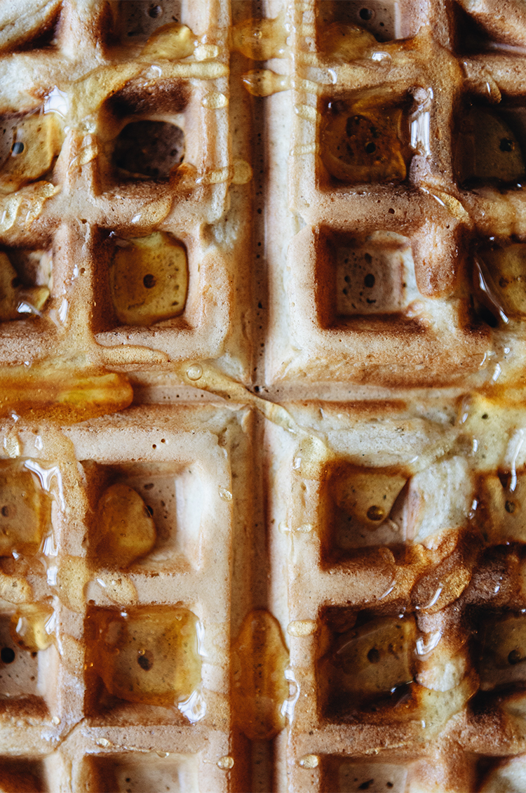 Flora's Rye Waffles With Strawberries – Rowen & Wren