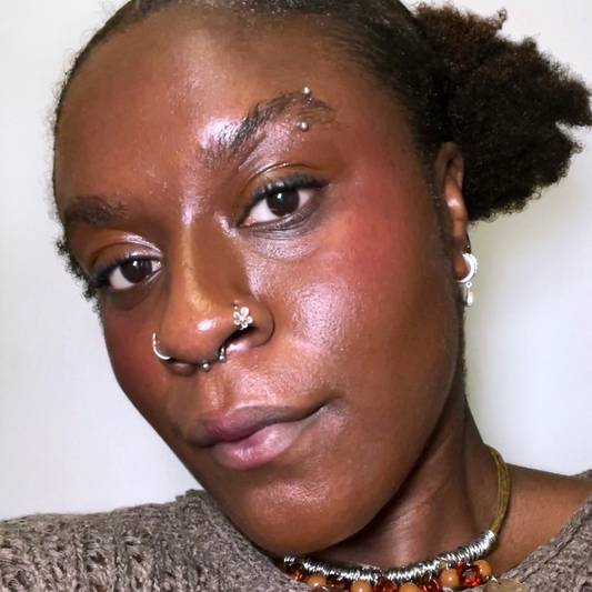 cherry blush makeup look