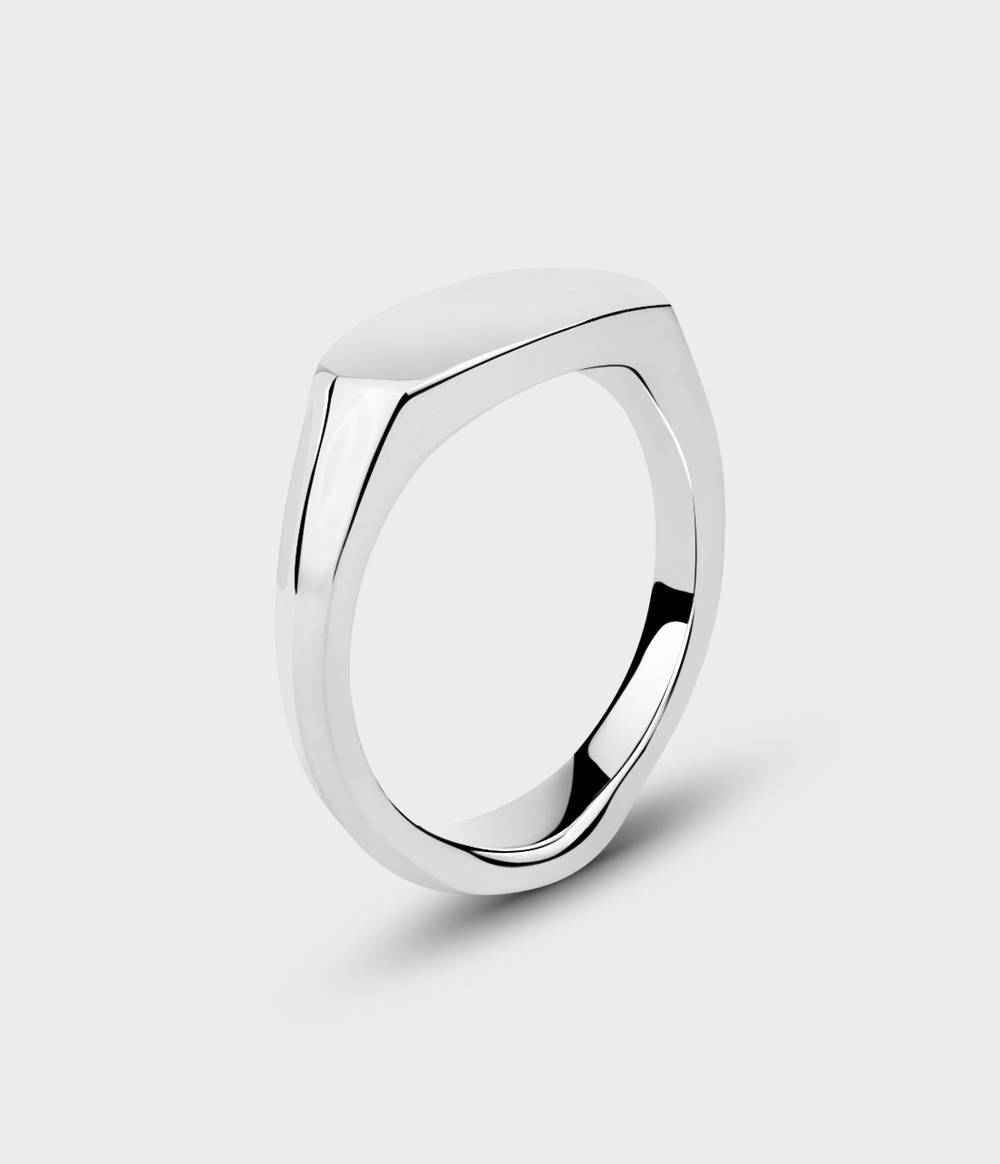 Slim Signet Ring
