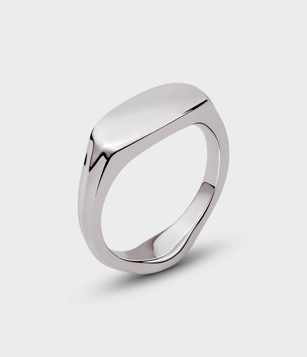 Slim Signet Ring