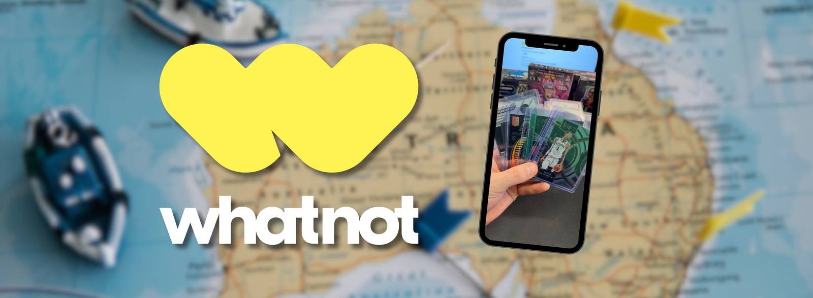 Whatnot Australia launch graphic
