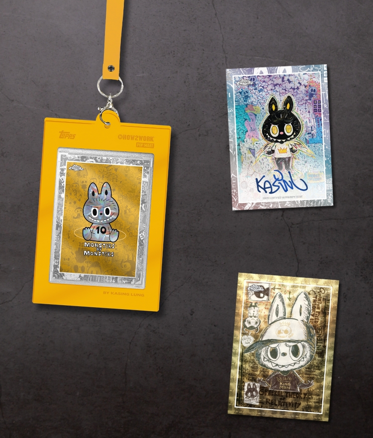 2025 Topps Chrome Labubu 1box Featured Releases