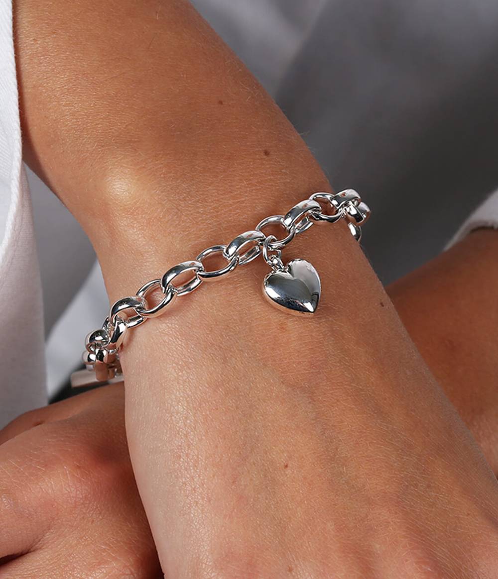 Ringo Charm Bracelet / Silver