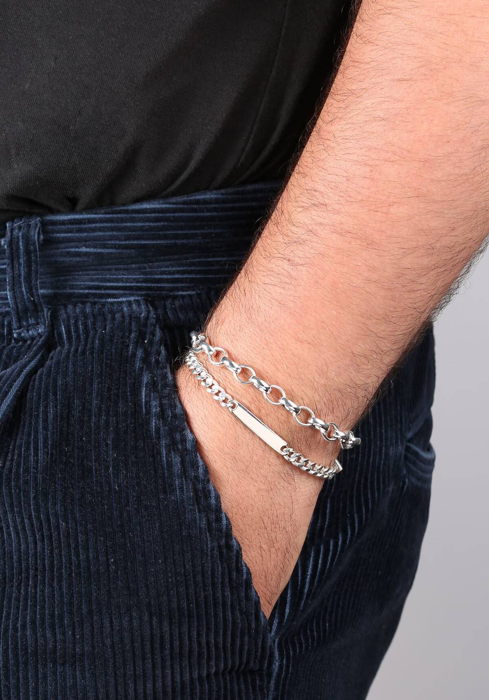 Ringo Charm Bracelet / Silver