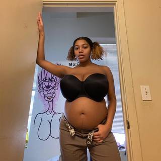 Curvy Kate Smoothie Moulded Strapless Multiway Bra Black as worn by @sabrionnasdreamworld