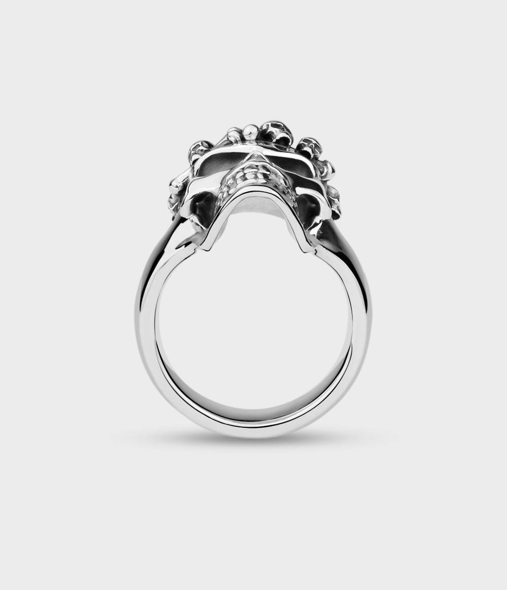 Crowned Skull Ring