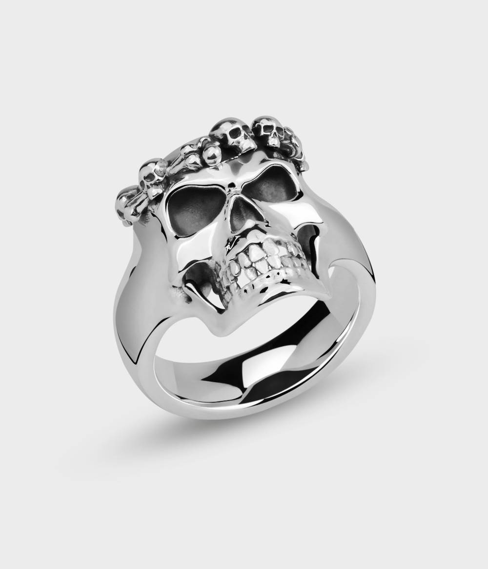 Crowned Skull Ring
