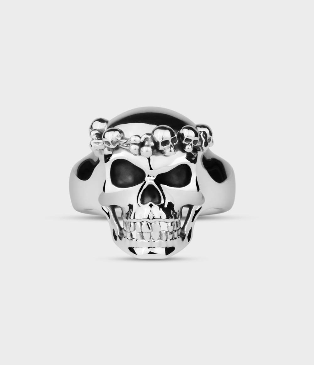 Crowned Skull Ring