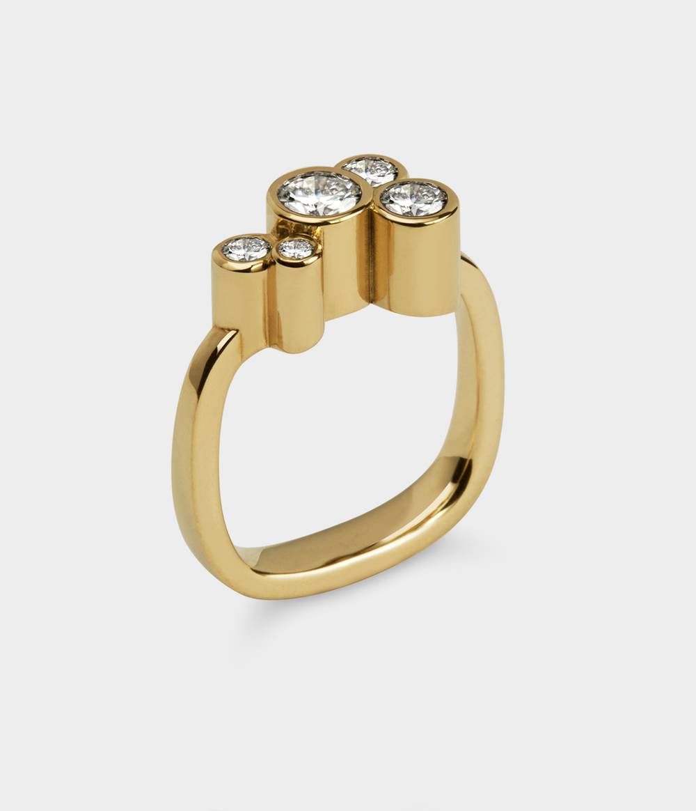 Roundhaus Diamond & Gemstone Ring