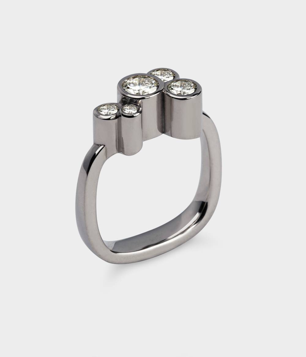 Roundhaus Diamond & Gemstone Ring