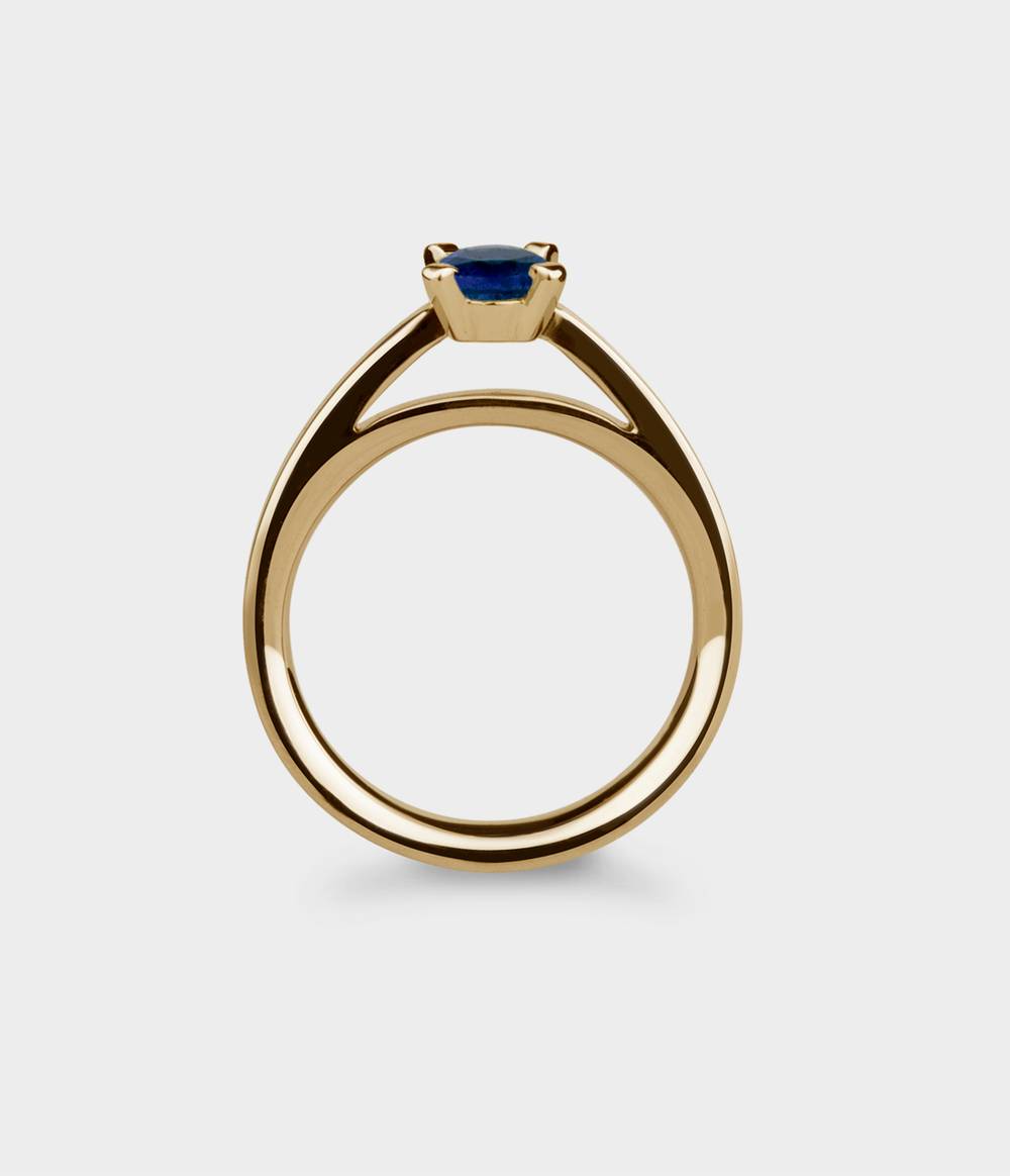 Radiant Light 1/2 Carat Solitaire Engagement Ring