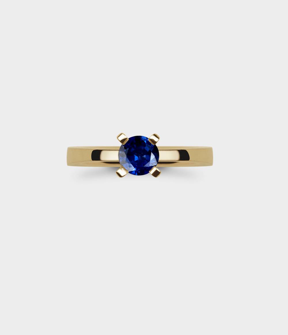 Radiant Light 1/2 Carat Solitaire Engagement Ring