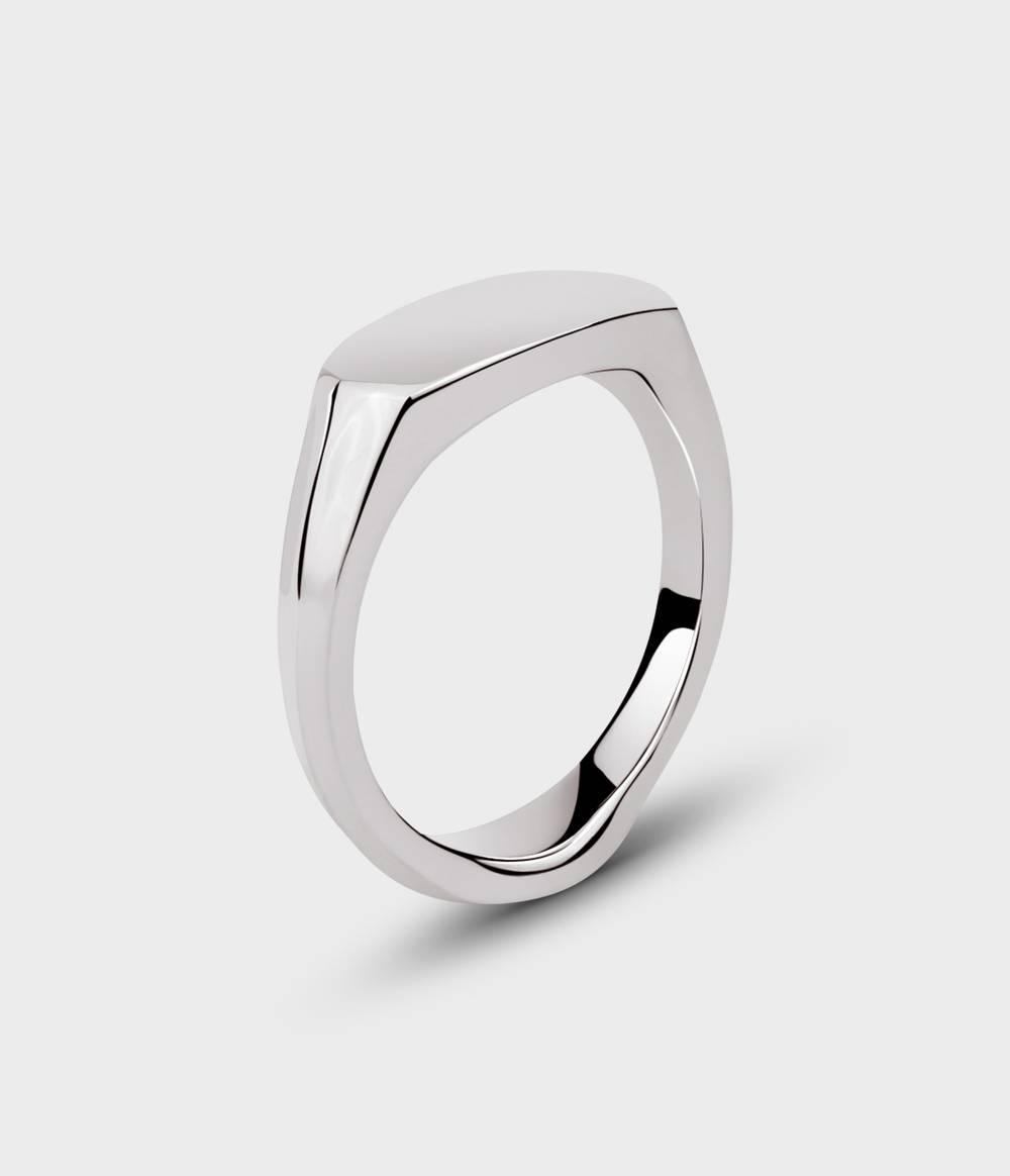 Slim Signet Ring