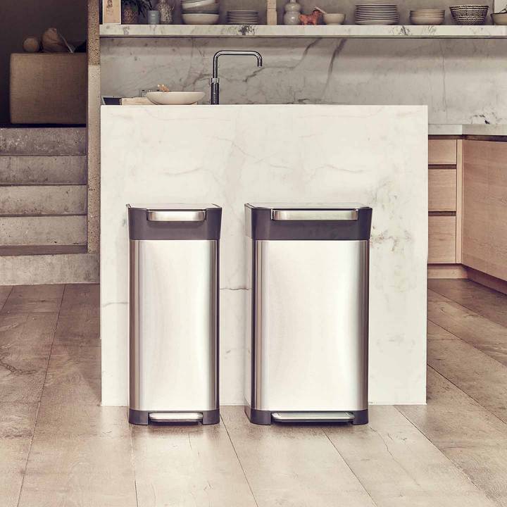 Titan 30L Trash Compactor Stainlesssteel Joseph Joseph