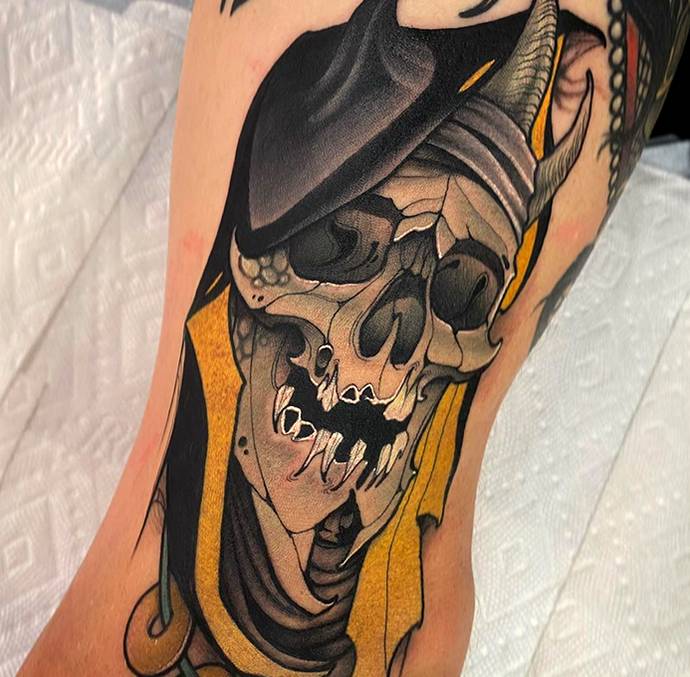 <p>Find Me @
<br>
<strong>Tight Lines Tattoo Collective</strong></p>